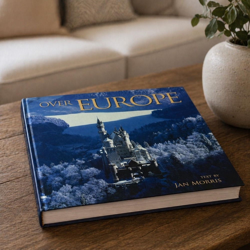 Over Europe Jan Morris Aerial Photography‎ Coffee Table Book Fog City Press 2001